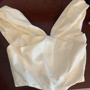 COPY - Off The Shoulder Corset Top. Brand New.